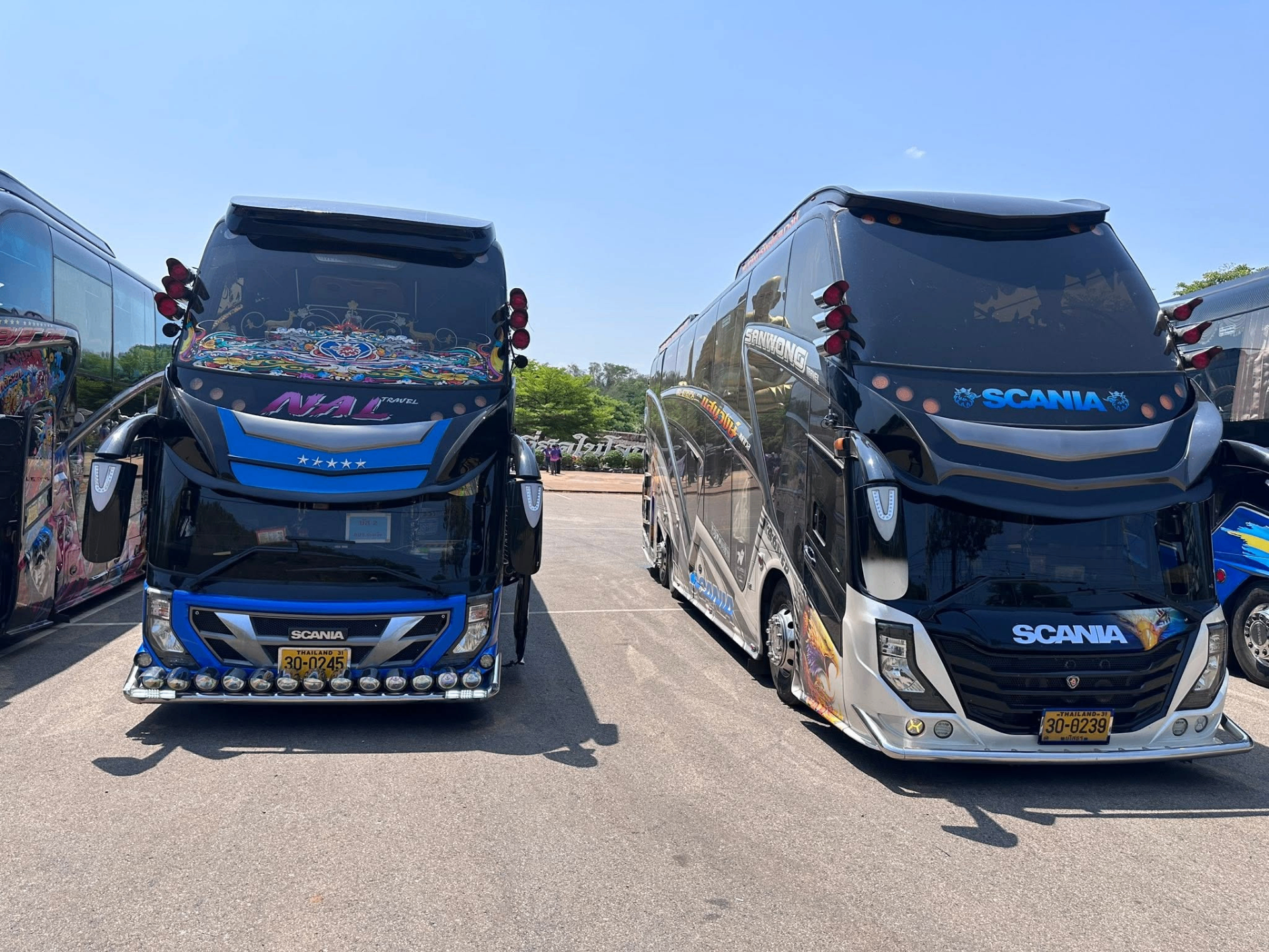 รถบัส VIP Double Decker เบาะนวดไฟฟ้าบำบัด